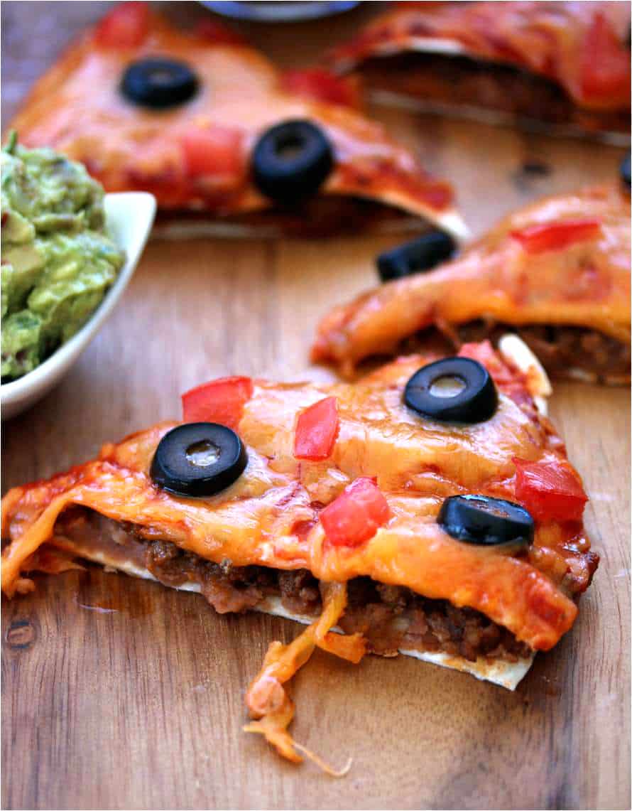 Copycat Taco Bell Mexican Pizza - The Cozy Cook