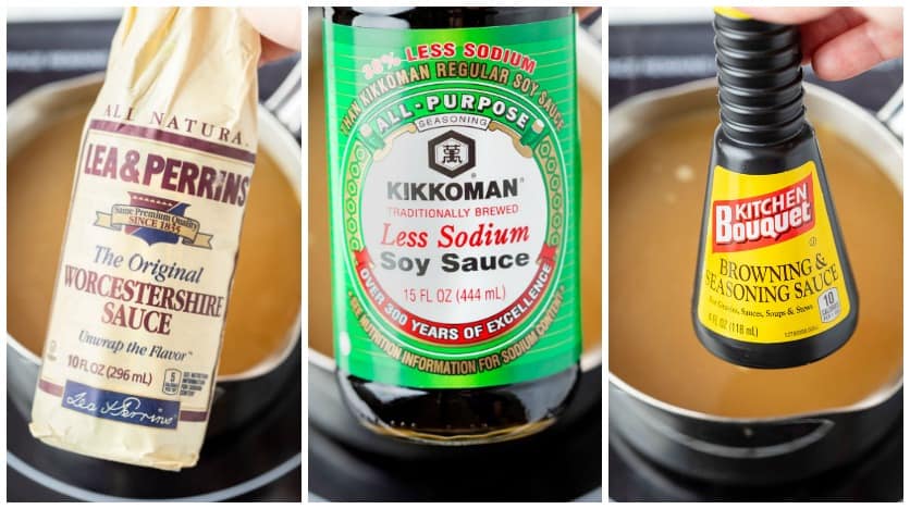 3 bottles to make brown gravy more flavorful.