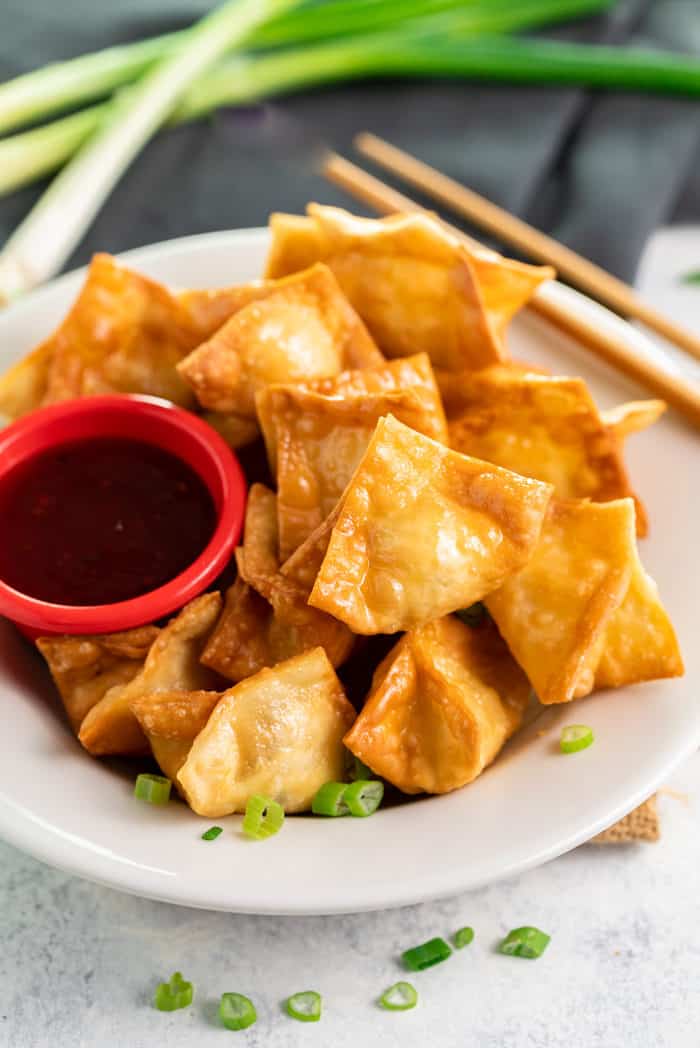 fried crab with chinese food