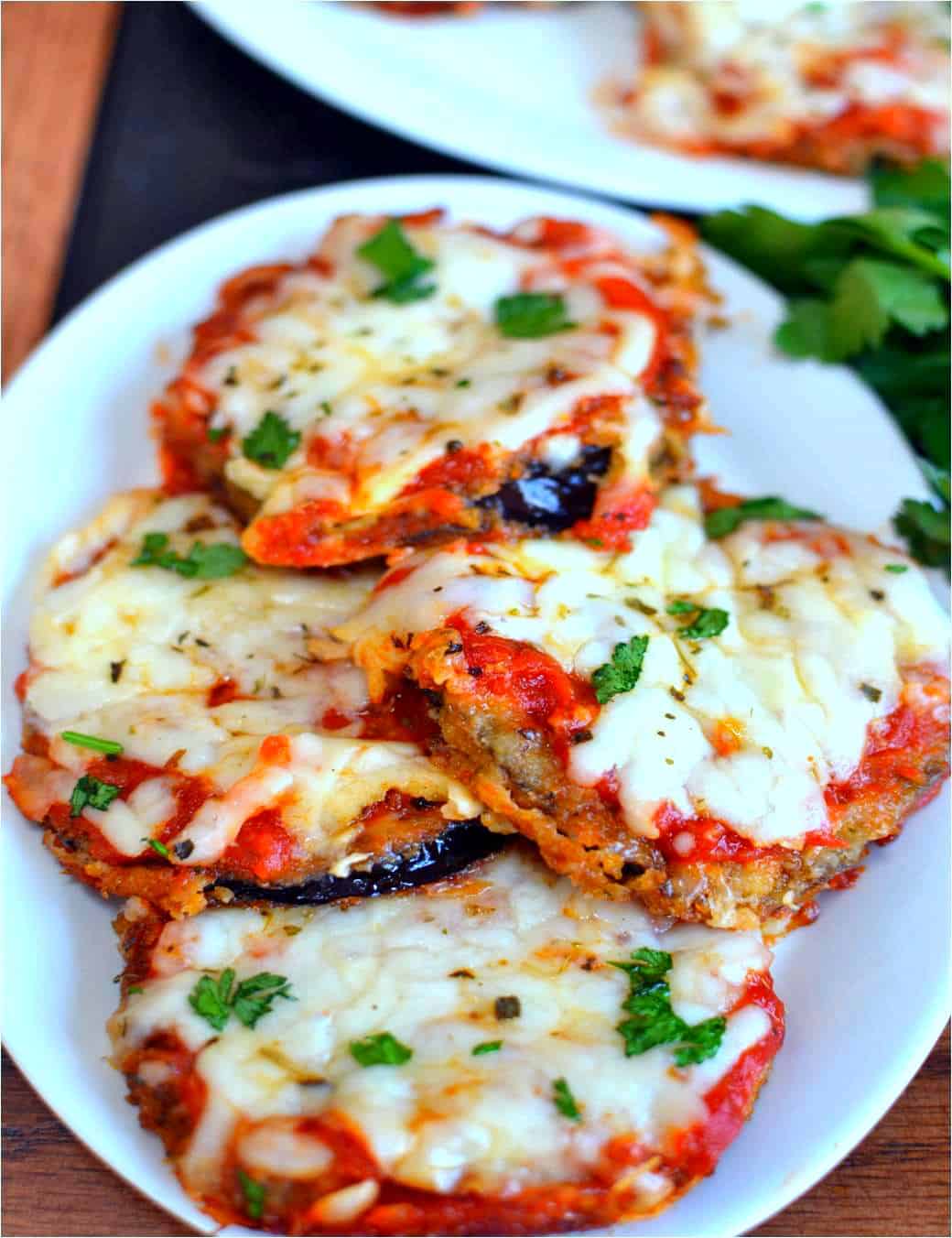 recipes tomato chicken baked with sauce for The Parmesan Eggplant  Cozy Cook