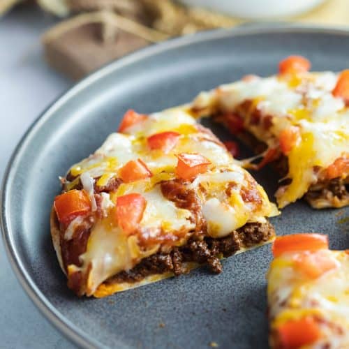 Copycat Taco Bell Mexican Pizza - The Cozy Cook