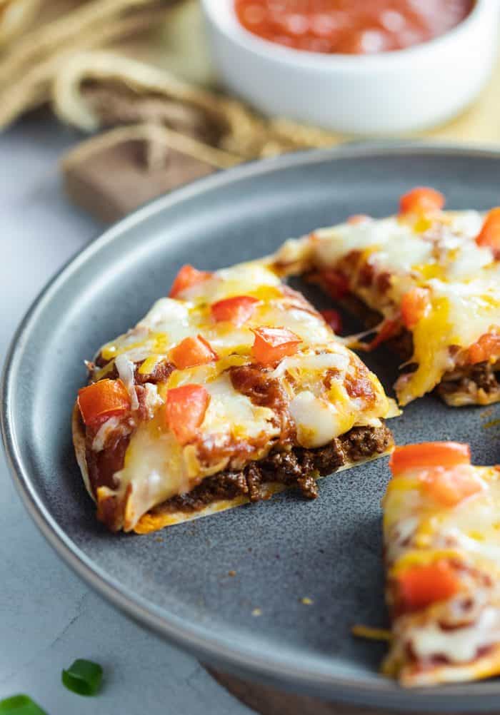 Copycat Taco Bell Mexican Pizza - The Cozy Cook