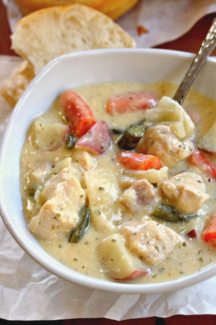 Creamy Chicken Stew The Cozy Cook