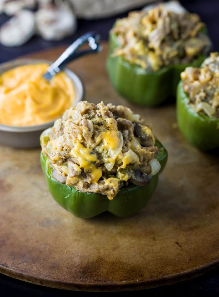 Philly Cheesesteak Stuffed Pepper