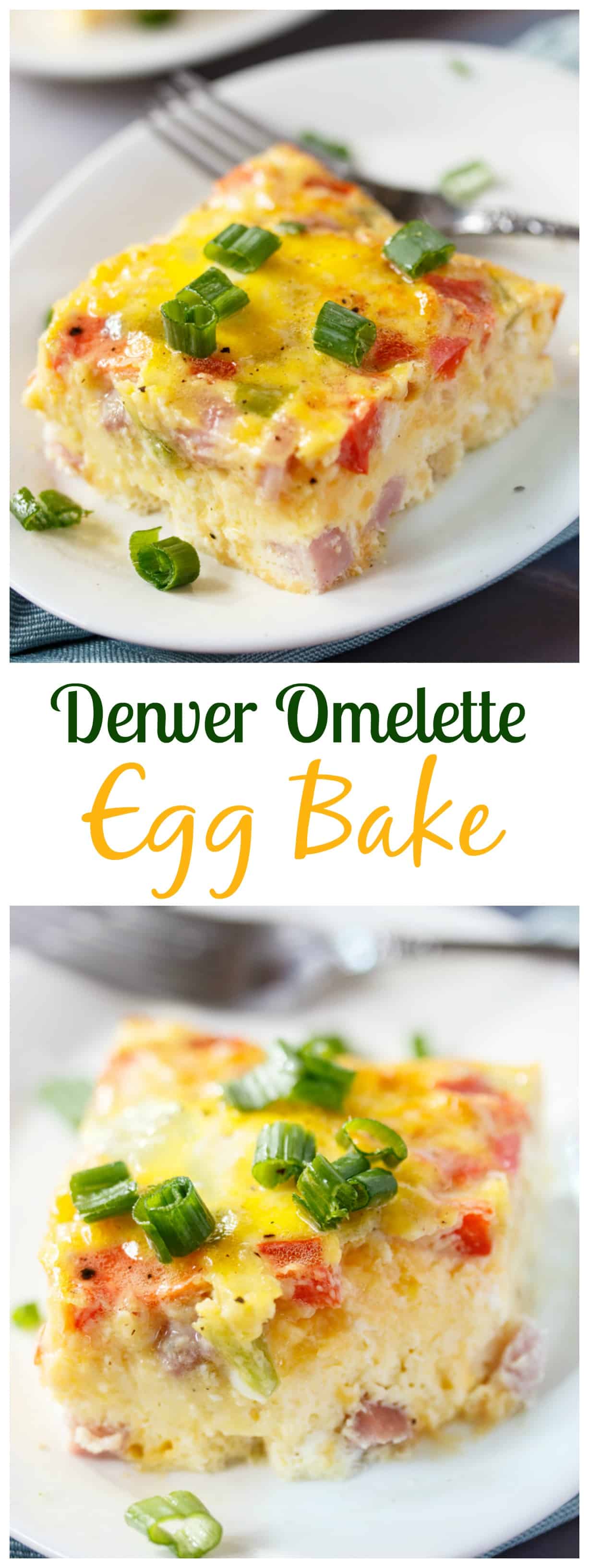 Denver Omelette Egg Bake The Cozy Cook