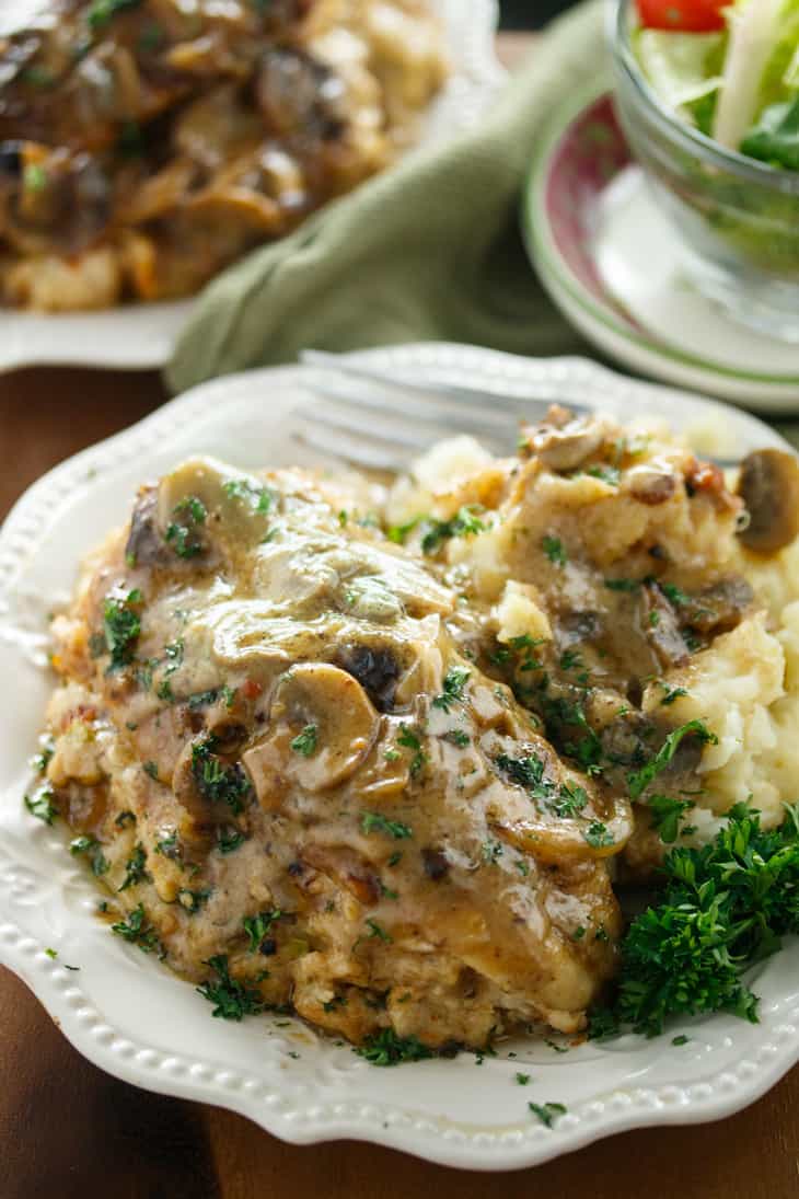 Olive Garden Stuffed Chicken Marsala - The Cozy Cook