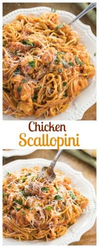 Chicken Scallopini - The Cozy Cook