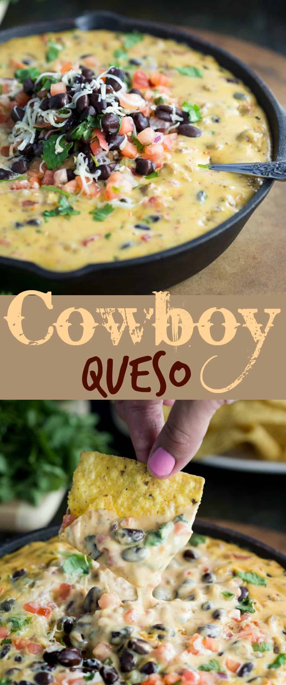 Velveeta Queso - (Cowboy Queso!) - The Cozy Cook