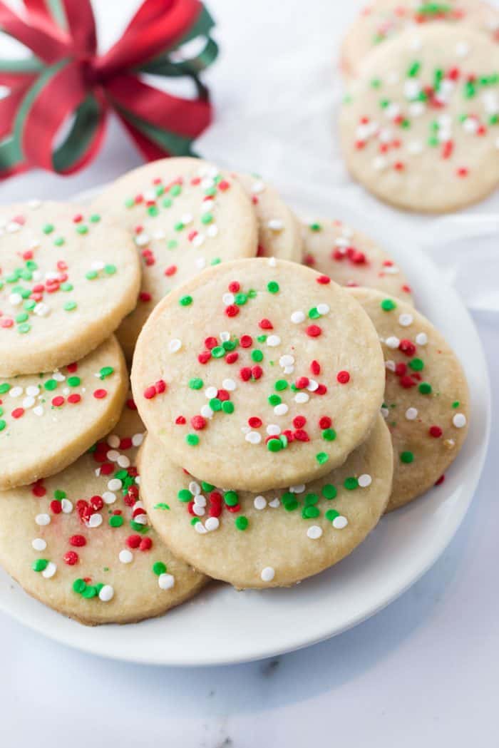 shortbread cookies holiday