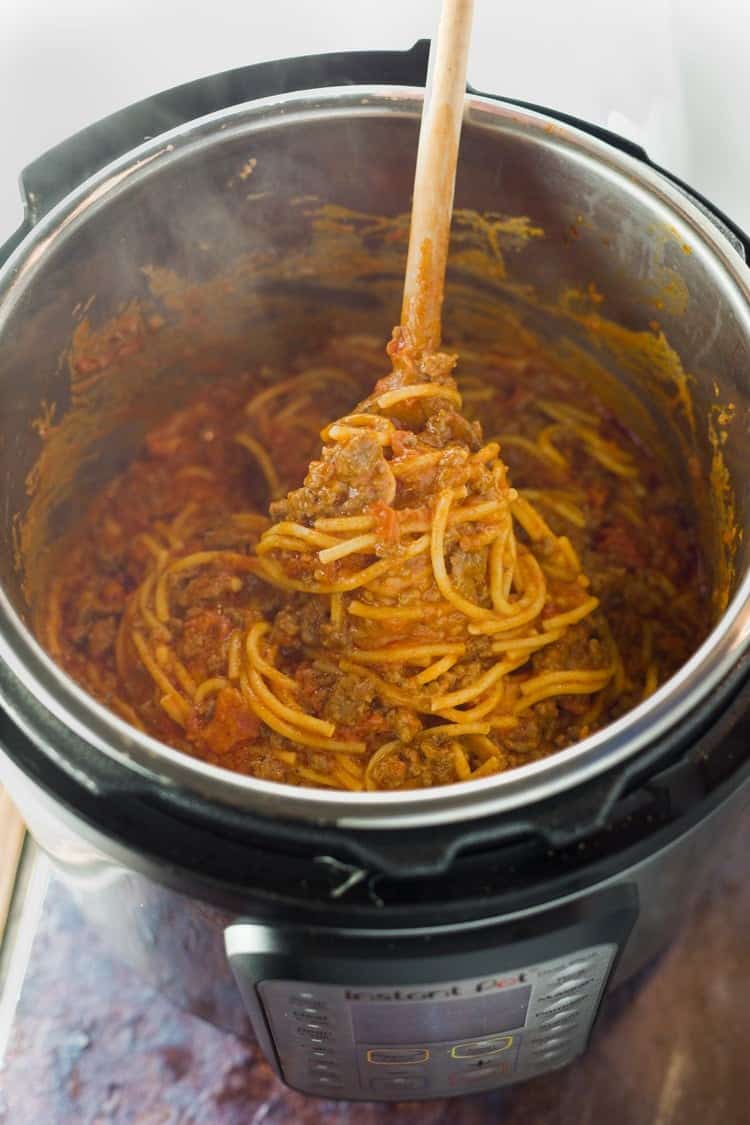 25 Of the Best Ideas for Instant Pot Spaghetti Meat Sauce - Home ...
