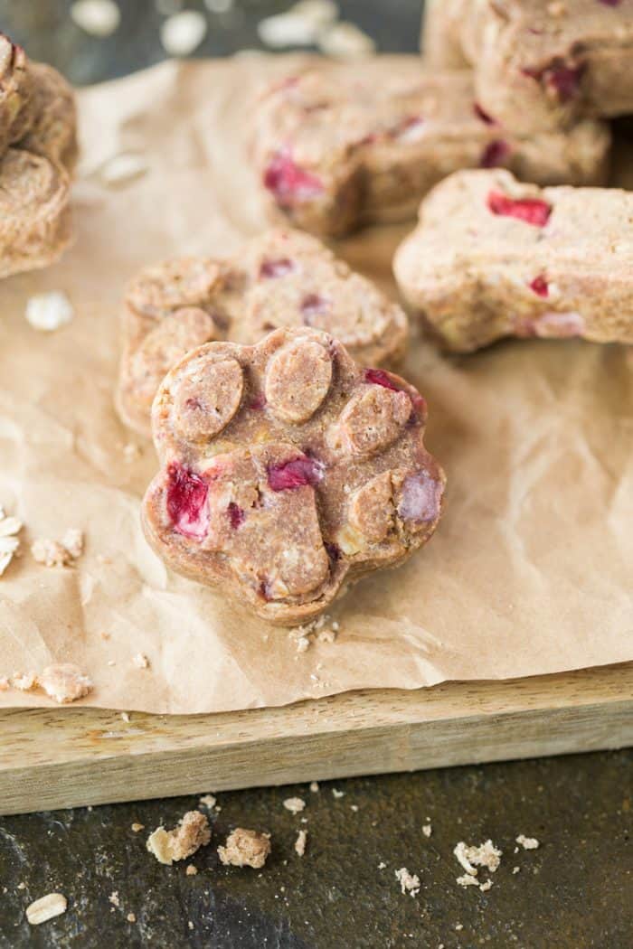 Homemade Strawberry Banana Dog Treats The Cozy Cook