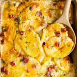 Cheesy Scalloped Potatoes - The Cozy Cook