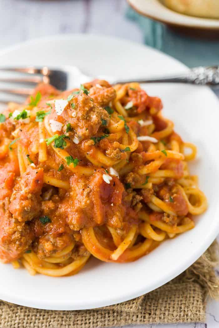 The Best Ideas for Instant Pot Spaghetti and Meat Sauce - Best Recipes ...