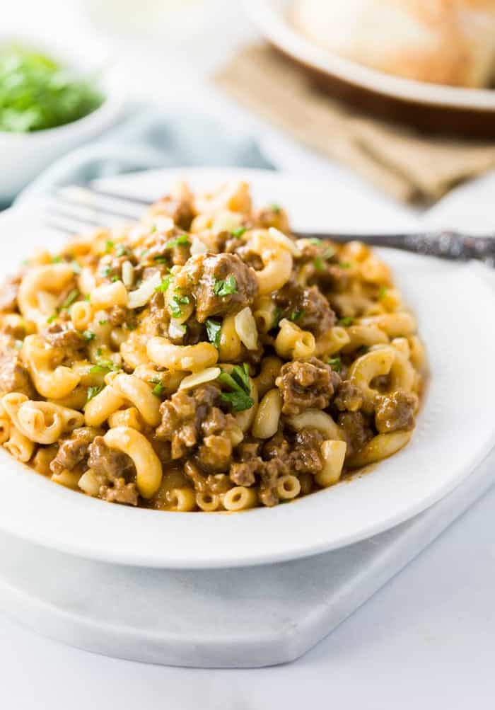 Instant Pot Hamburger Helper - The Cozy Cook