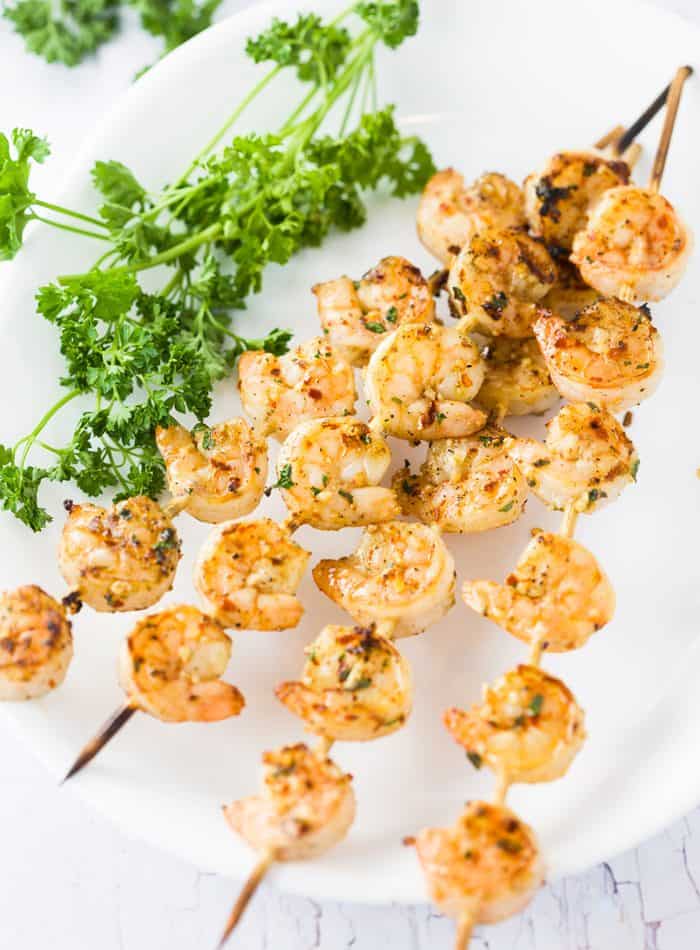 Grilled Jumbo Shrimp with Lemon Chipotle Butter - Recipe Girl