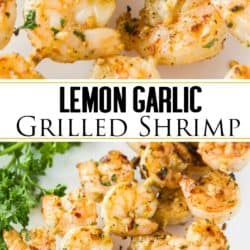 Lemon Garlic Shrimp - Grilled, Baked, or Pan Fried! - The Cozy Cook