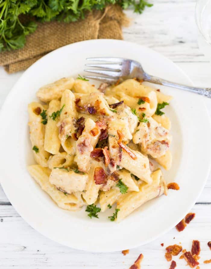 Bacon Ranch Chicken Pasta The Cozy Cook 3046