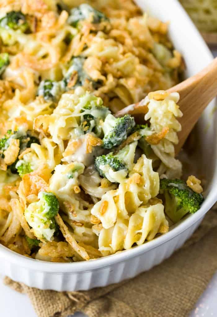 Cheesy Chicken Noodle Casserole