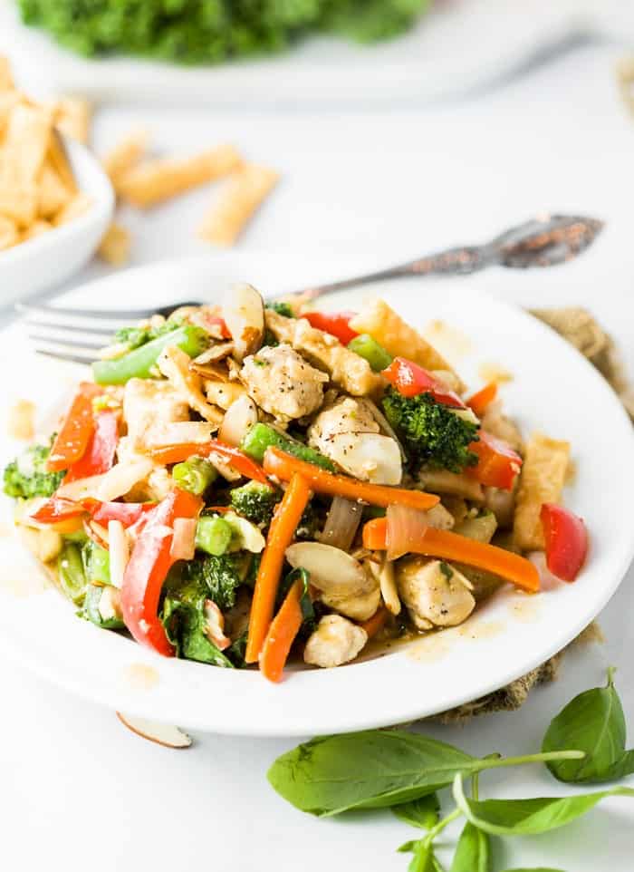 Thai Basil Chicken Stir Fry The Cozy Cook