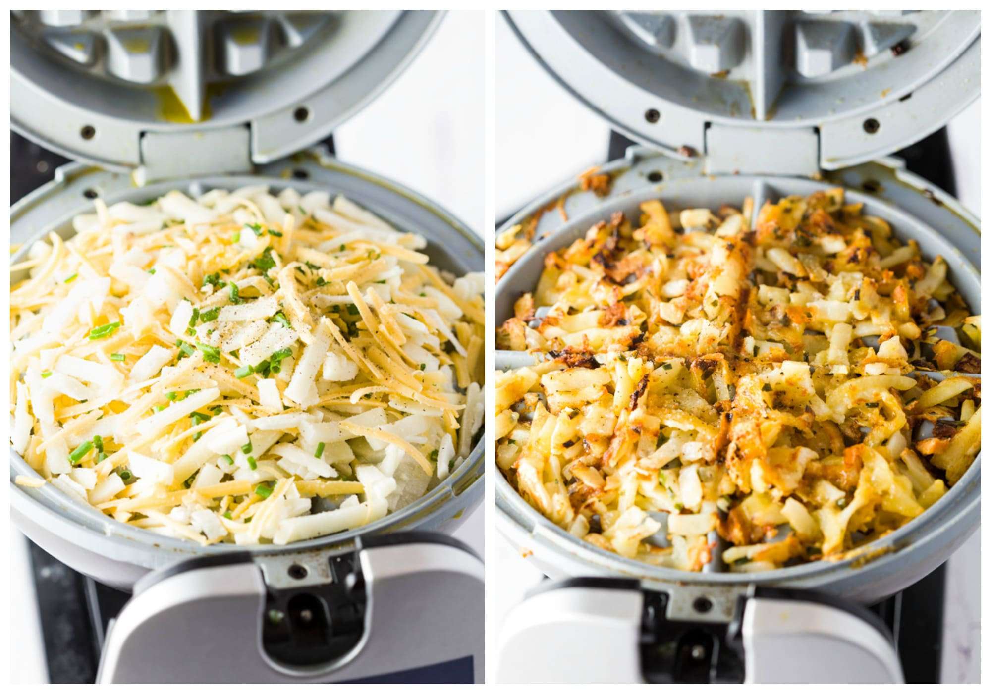 Waffle Iron Hash Browns The Cozy Cook