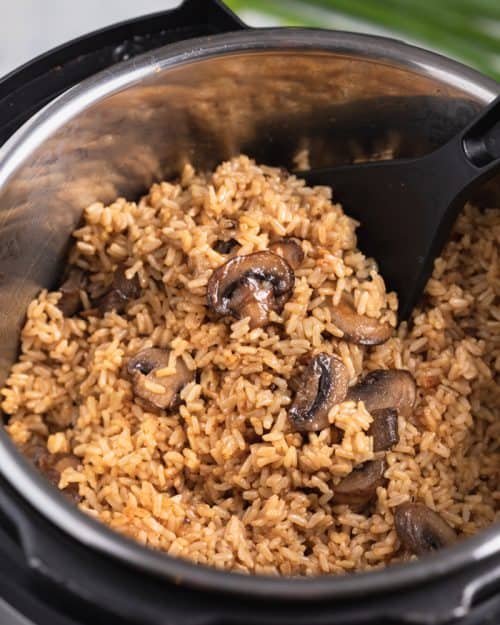 Recipe This  Instant Pot Brown Rice & Vegetables