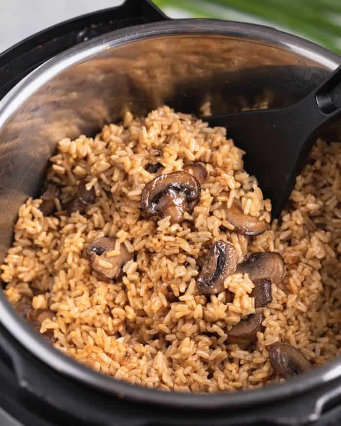 Instant Pot Brown Rice - The Cozy Cook