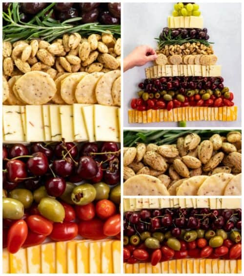 Christmas Tree Snack Board - The Cozy Cook