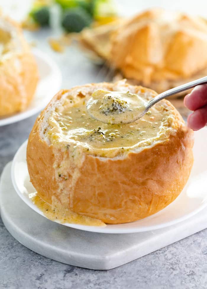 Copycat Panera Broccoli Cheddar Soup - The Cozy Cook