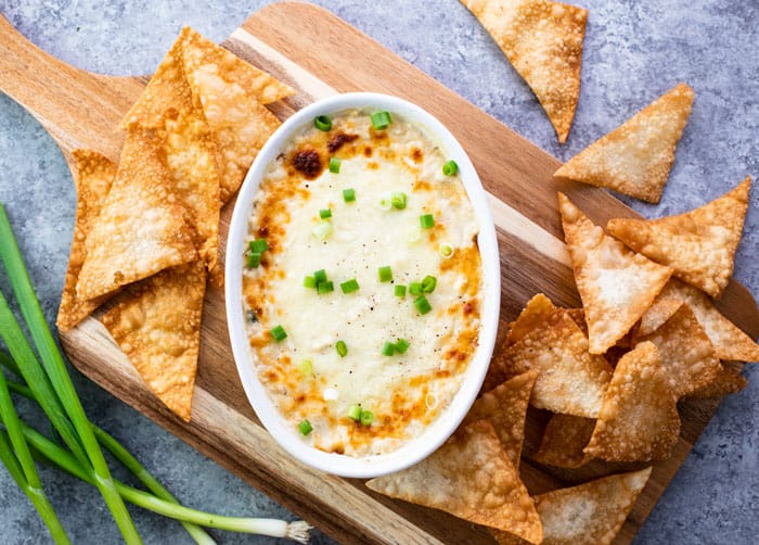 Crab Rangoon Dip The Cozy Cook