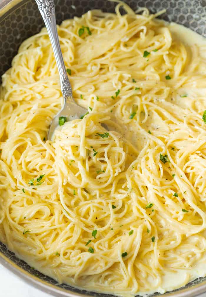 Garlic Parmesan Pasta One Pot The Cozy Cook