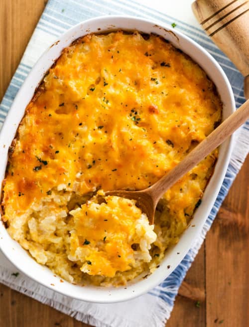 Hash Brown Casserole (Cracker Barrel Copycat!) - The Cozy Cook