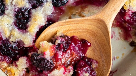The Pioneer Women's Blackberry Cobbler