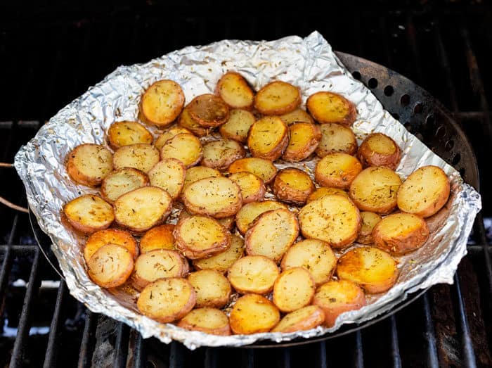 Grilled Potatoes The Cozy Cook