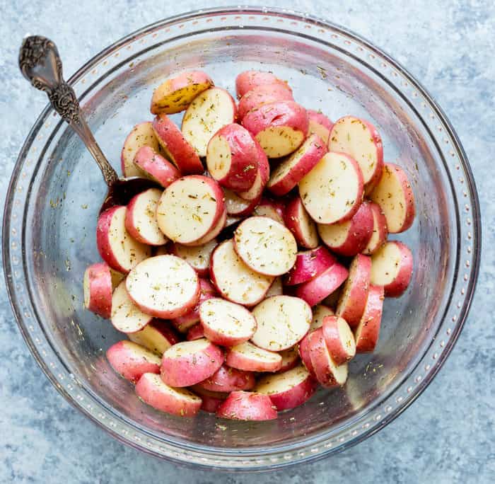 Grilled Red Potatoes