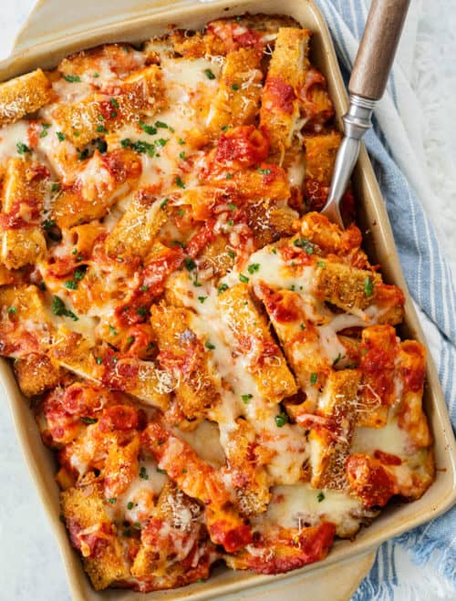 Chicken Parmesan Casserole