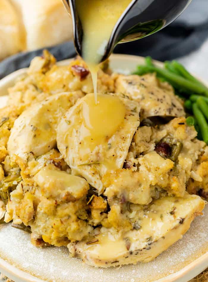 Crock Pot Chicken And Stuffing Also Instant Pot Friendly The Cozy Cook,Horseradish Tree