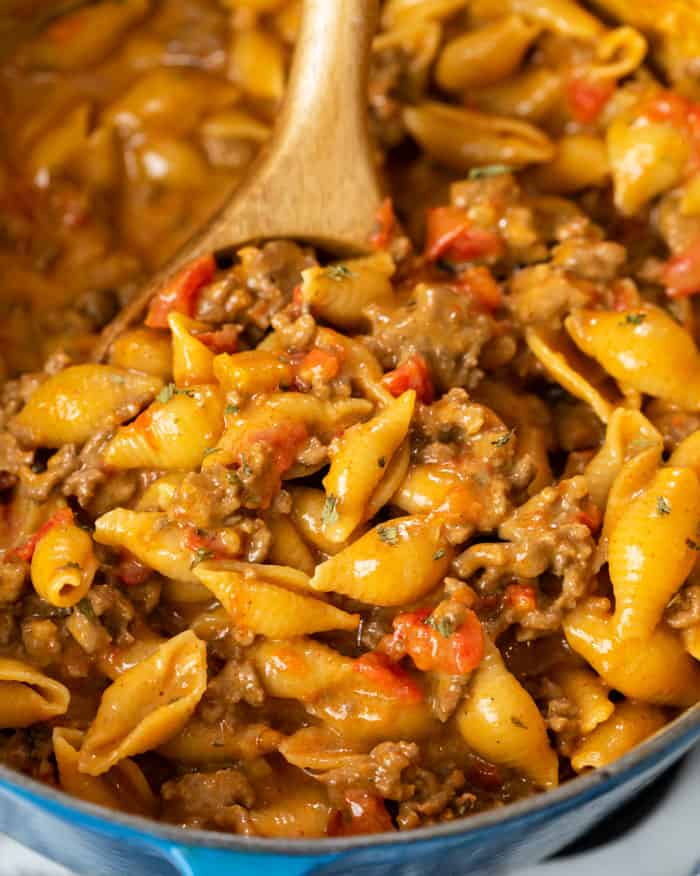 Taco Pasta One Pot The Cozy Cook