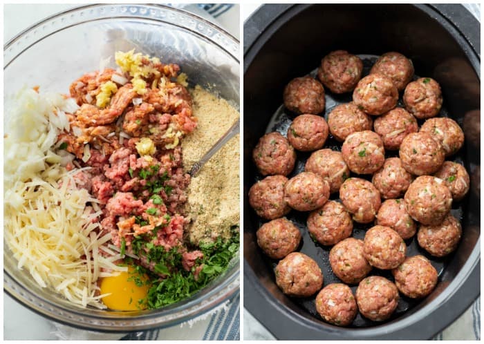 Slow Cooker Meatball Dinner - Fit Slow Cooker Queen