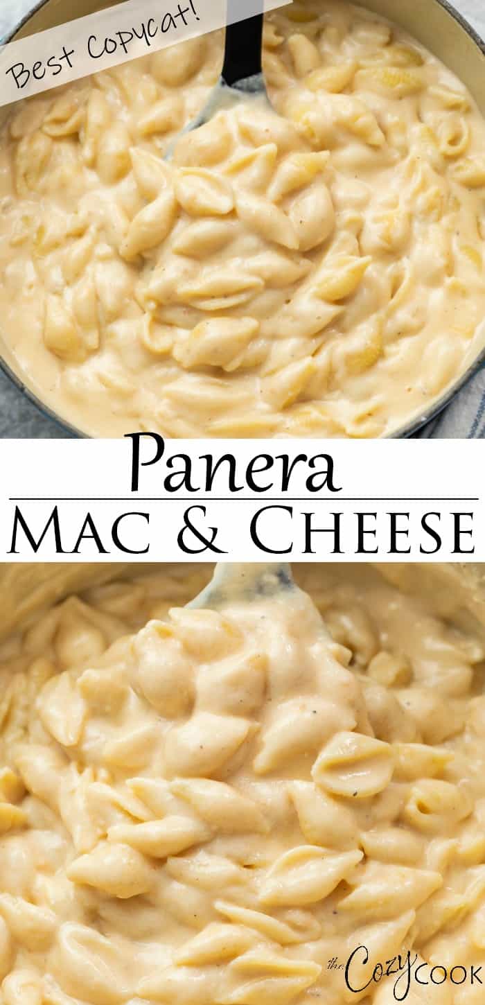 Panera Mac And Cheese Recipe BEST Copycat The Cozy Cook   Panera Mac And Cheese Pin2 