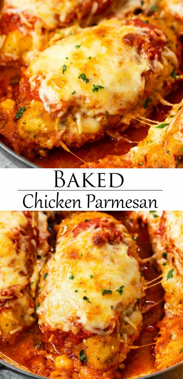 Cheese-Stuffed Chicken Parmesan - The Cozy Cook