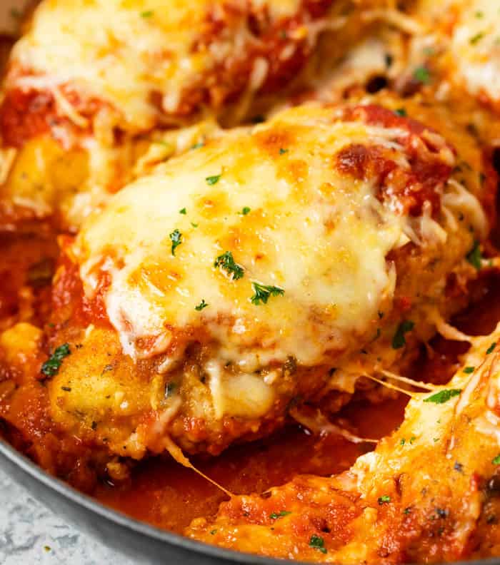 Baked chicken recipes with cheese