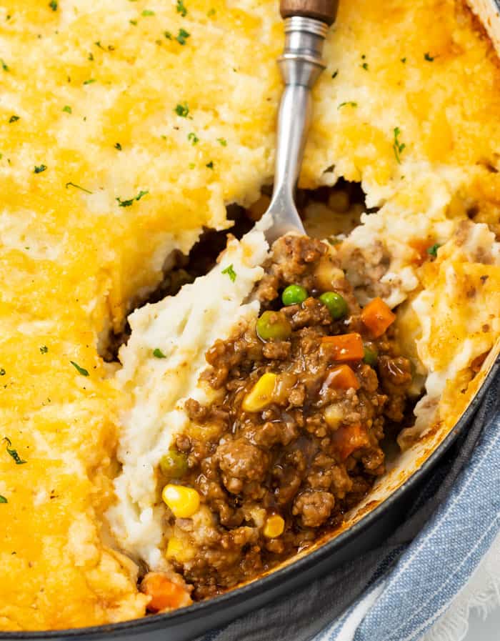 Ground Beef Casserole - The Cozy Cook