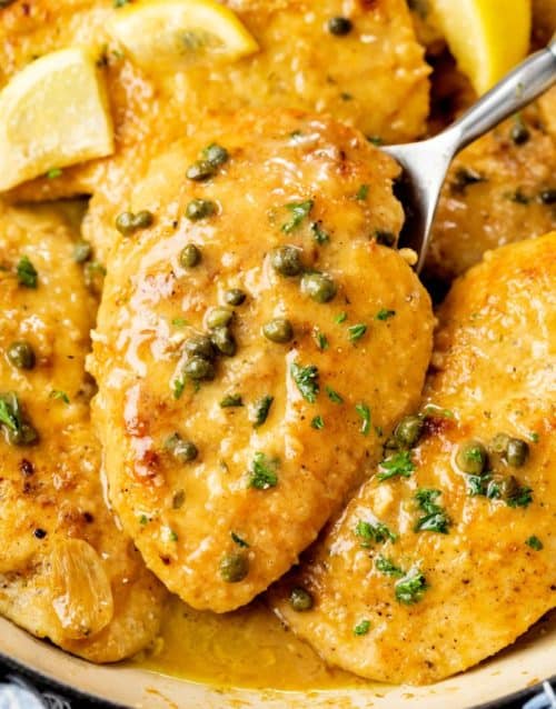 Chicken Piccata - Restaurant Style! - The Cozy Cook
