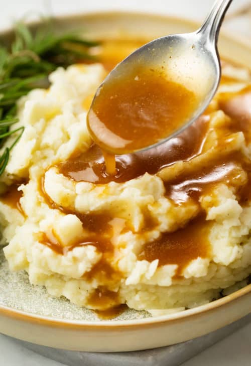Brown Gravy Recipe No Drippings Needed! The Cozy Cook