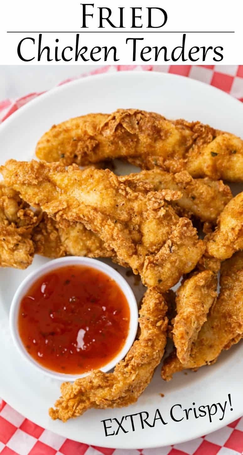 Fried Chicken Tenders - EXTRA CRISPY - The Cozy Cook