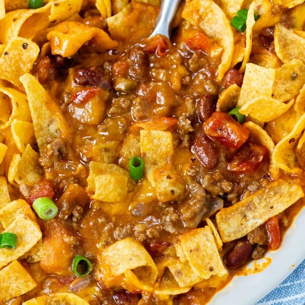 Frito Pie Chili And Cornbread