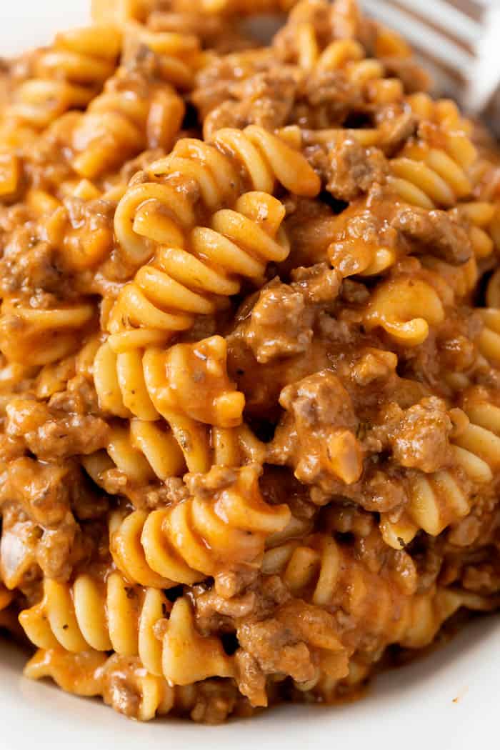 Ground Beef Pasta Recipes No Tomato Sauce - Cartuces