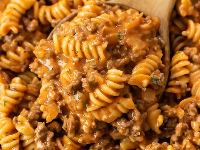 Ground Beef Casserole {With Pasta} - FeelGoodFoodie