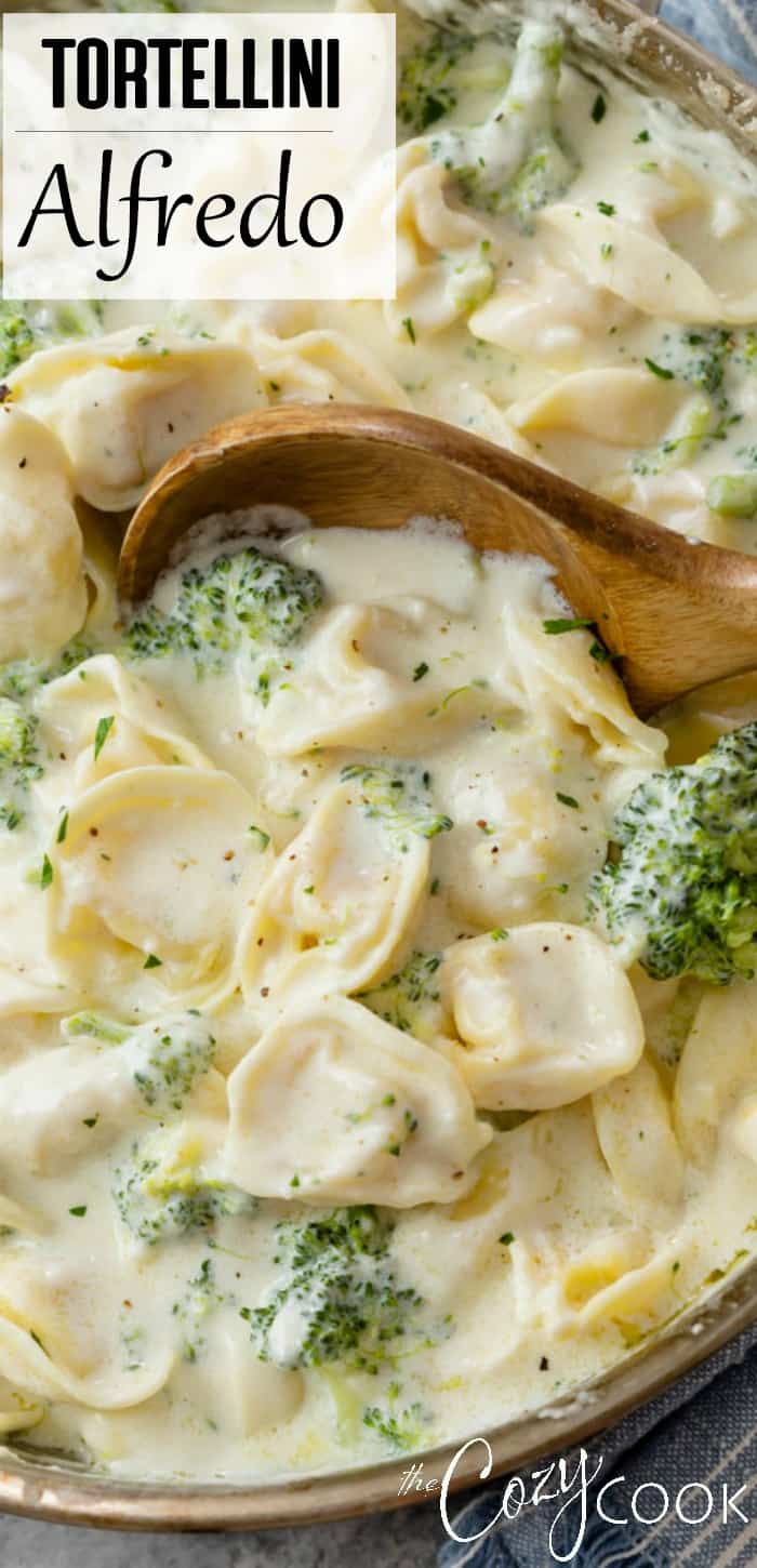 Tortellini Alfredo The Cozy Cook