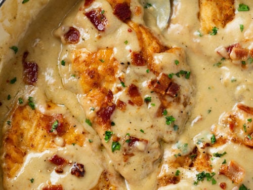 Easy Creamy Smothered Chicken and Gravy Recipe - Chef Lola's Kitchen